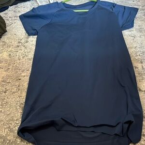 Lululemon swiftly tech short sleeve shirt 2.0 in navy blue